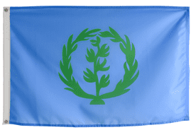 Eritrea 1952 - 1961 Flag with Eyelets