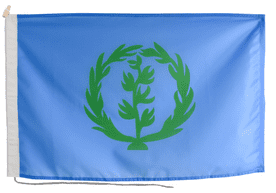 Eritrea 1952 - 1961 Flag with Rope & Toggle