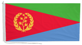 Eritrea Flag with Rope & Toggle