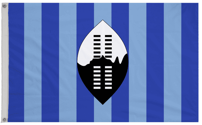 Eswatini 1894 to 1902 Flag with Eyelets