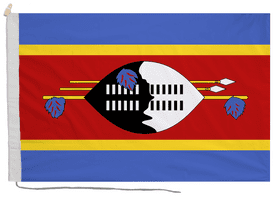 Eswatini 1968 to 2011 Flag with Rope & Toggle