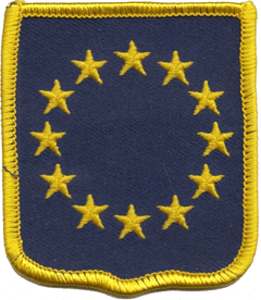 European Union EU Embroidered Patch (a124)