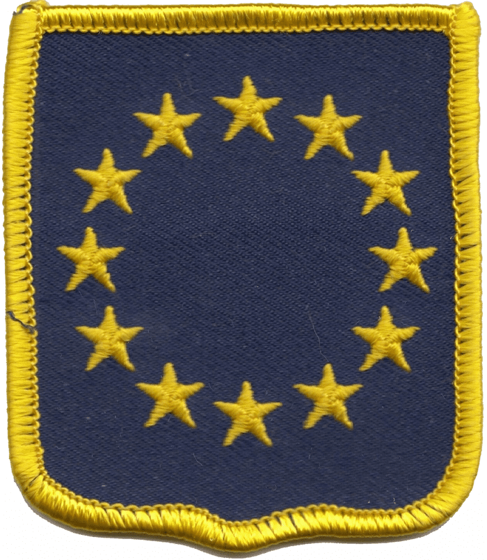 European Union EU Embroidered Patch (a124)
