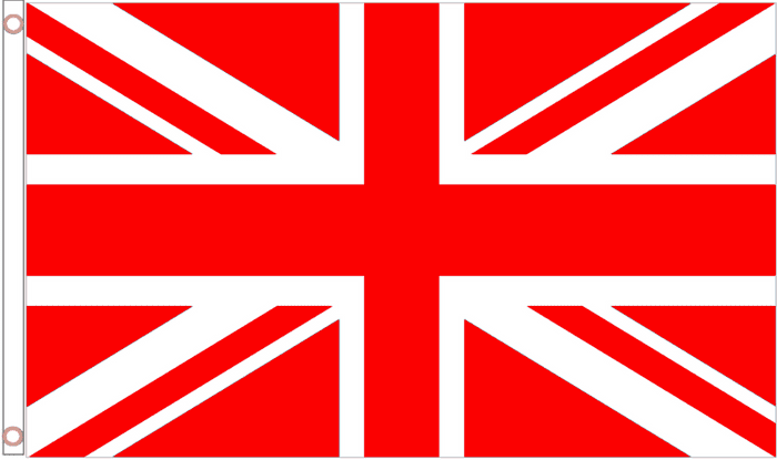 Exeter City Red and White Union Flag