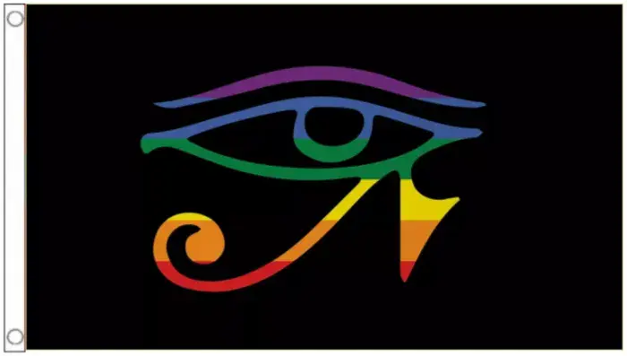 Eye of Horus Polyester 5'x3' Flag