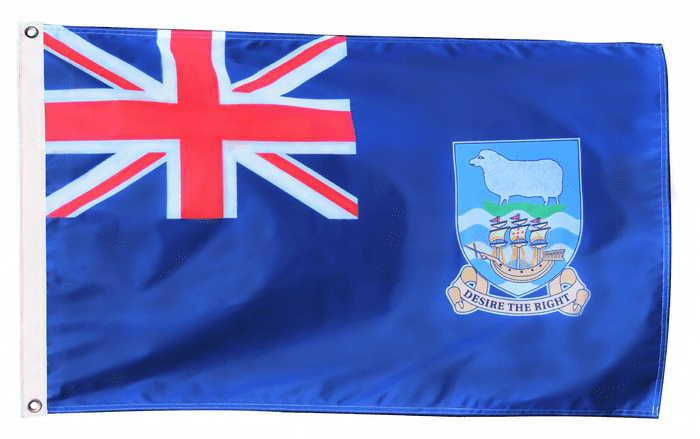 Falkland Islands Flag with Eyelets
