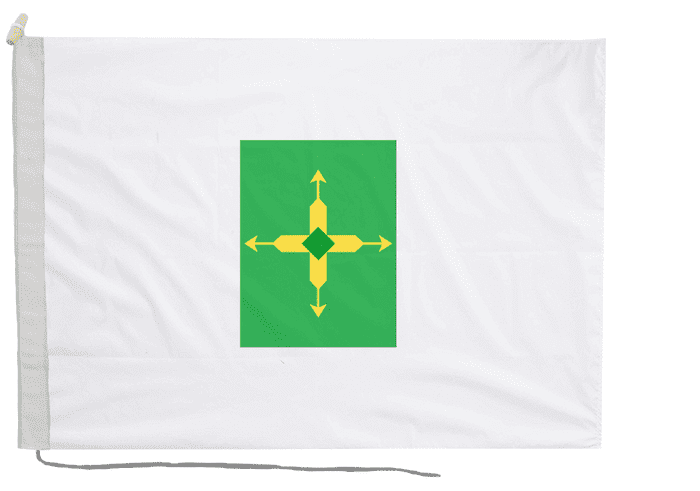 Federal District Brazil Flag with Rope & Toggle
