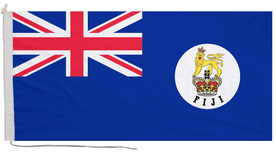 Fiji 1883 to 1903 Flag with Rope & Toggle
