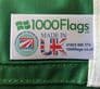 Fiji 1924 to 1970 Flag with Rope & Toggle