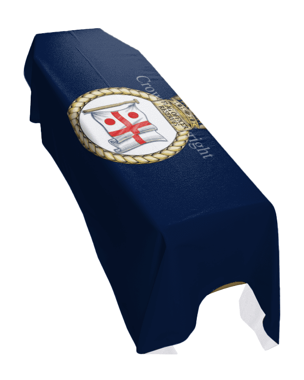 FLAG OFFICER RESERVES PREMIUM COFFIN DRAPE