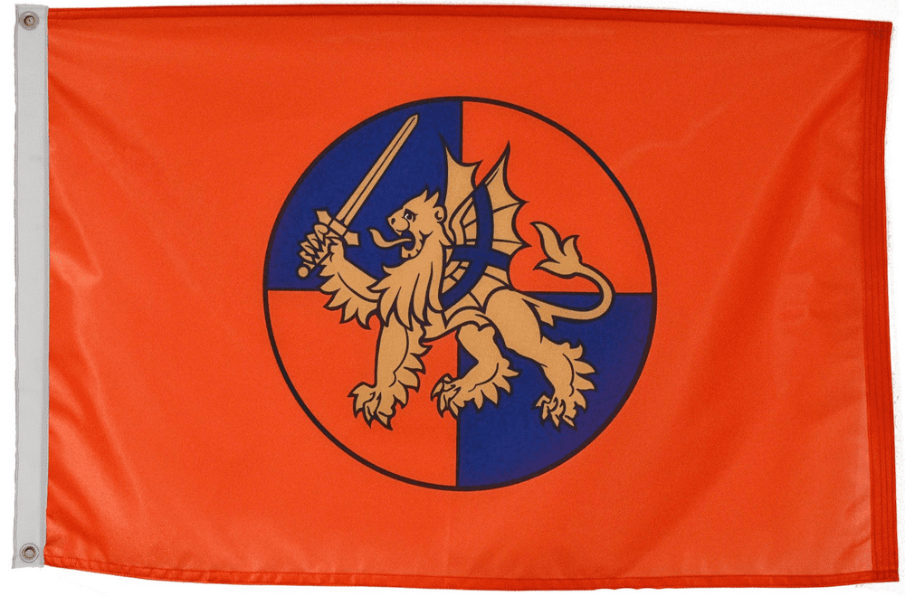 Force Troops Command British Army Flag with Eyelets