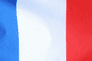 France Flag with Eyelets