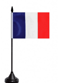 France Table Flag