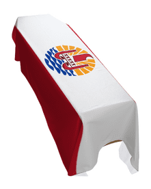 FRENCH POLYNESIA FLAG PREMIUM COFFIN DRAPE (MADE TO ORDER)