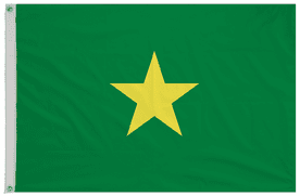French Senegal 1958 to 1959 Flag with Eyelets