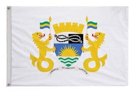 Gabon Capital City Libreville Flag with Eyelets