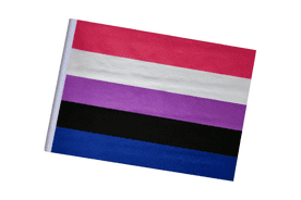 Genderfluid LGBTQ+ Small Craft Flag