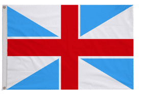 Georgia Air Force Flag with Eyelets