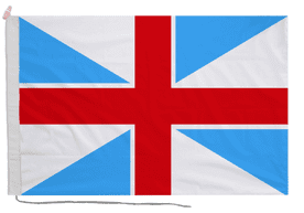 Georgia Air Force Flag with Rope & Toggle