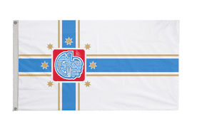 Georgia Capital City Tbilisi Flag with Eyelets