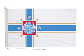 Georgia Capital City Tbilisi Flag with Rope & Toggle