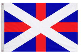 Georgia Naval Ensign Flag with Eyelets