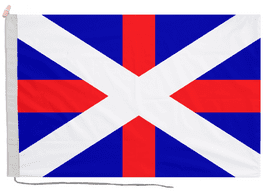 Georgia Naval Ensign Flag with Rope & Toggle