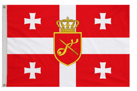 Georgia War Flag with Eyelets