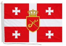 Georgia War Flag with Rope & Toggle