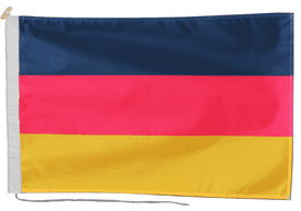 Germany Flag with Rope & Toggle