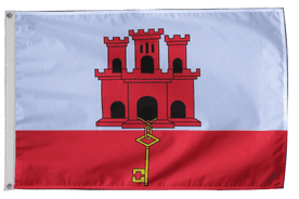 Gibraltar Flag with Eyelets