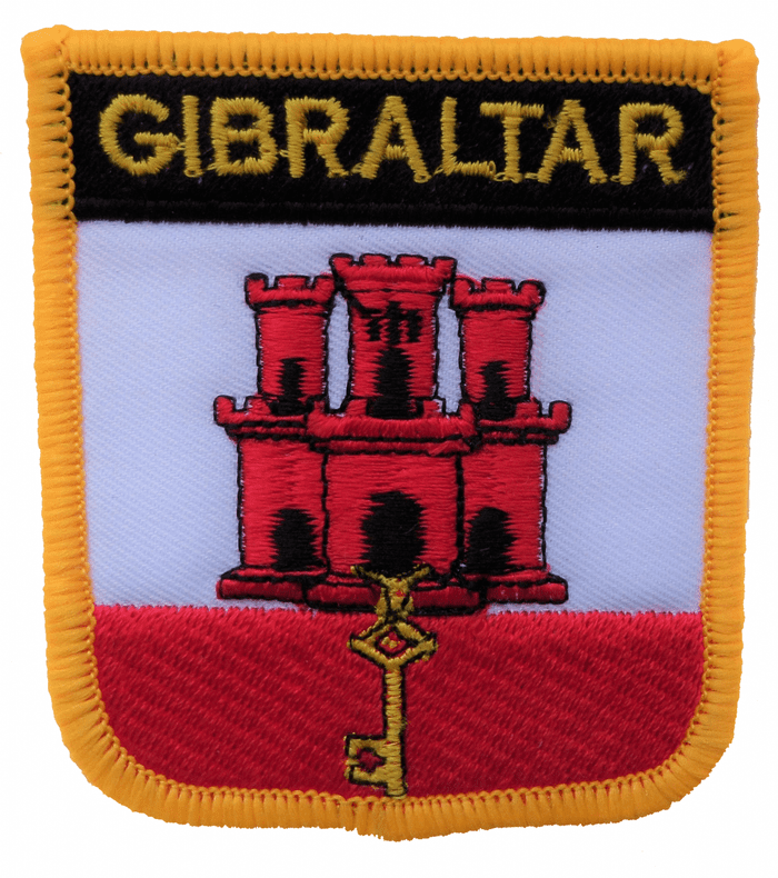 Gibraltar Shield Embroidered Patch