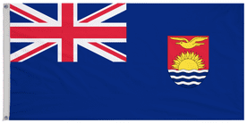 Gilbert and Ellice Islands 1892 to 1976 Flag with Eyelets
