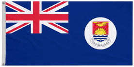 Gilbert Islands 1976 to 1979 Flag with Eyelets