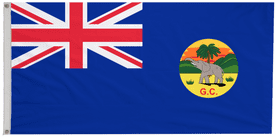Gold Coast 1821 to 1957 Flag with Eyelets