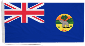 Gold Coast 1821 to 1957 Flag with Rope & Toggle