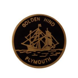 Golden Hind Plymouth Pin Badge