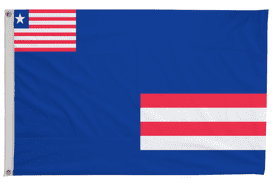 Grand Bassa Liberia Flag with Eyelets