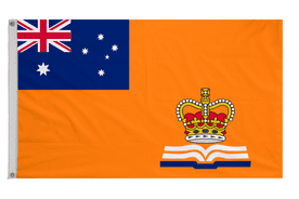 Grand Orange Lodge of Australia Flag with Eyelets