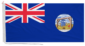 Grenada 1875 to 1903 Flag with Rope & Toggle