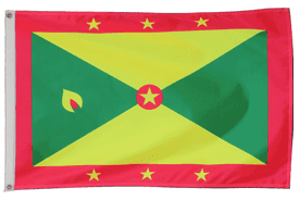 Grenada Flag with Eyelets