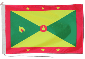 Grenada Flag with Rope & Toggle