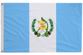 Guatemala Flag with Eyelets