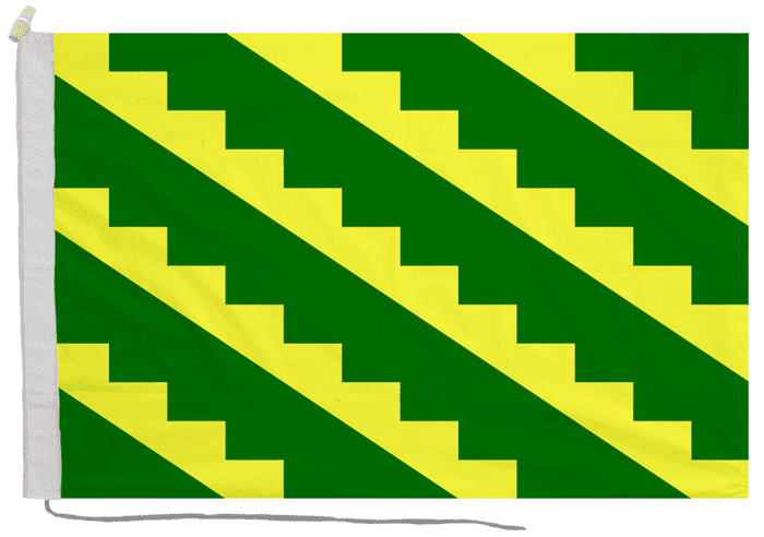 Gurabo Puerto Rico Flag with Rope & Toggle