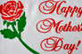 Happy Mothers Day Medium Hand Flag