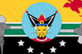 Hela Province Papua New Guinea Flag with Eyelets