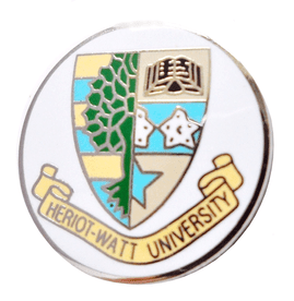 Heriot Watt University, Edinburgh Pin Badge