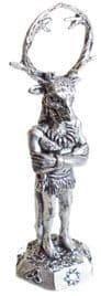 Herne the Hunter Solid Pewter Ornament - Hand Made In Cornwall