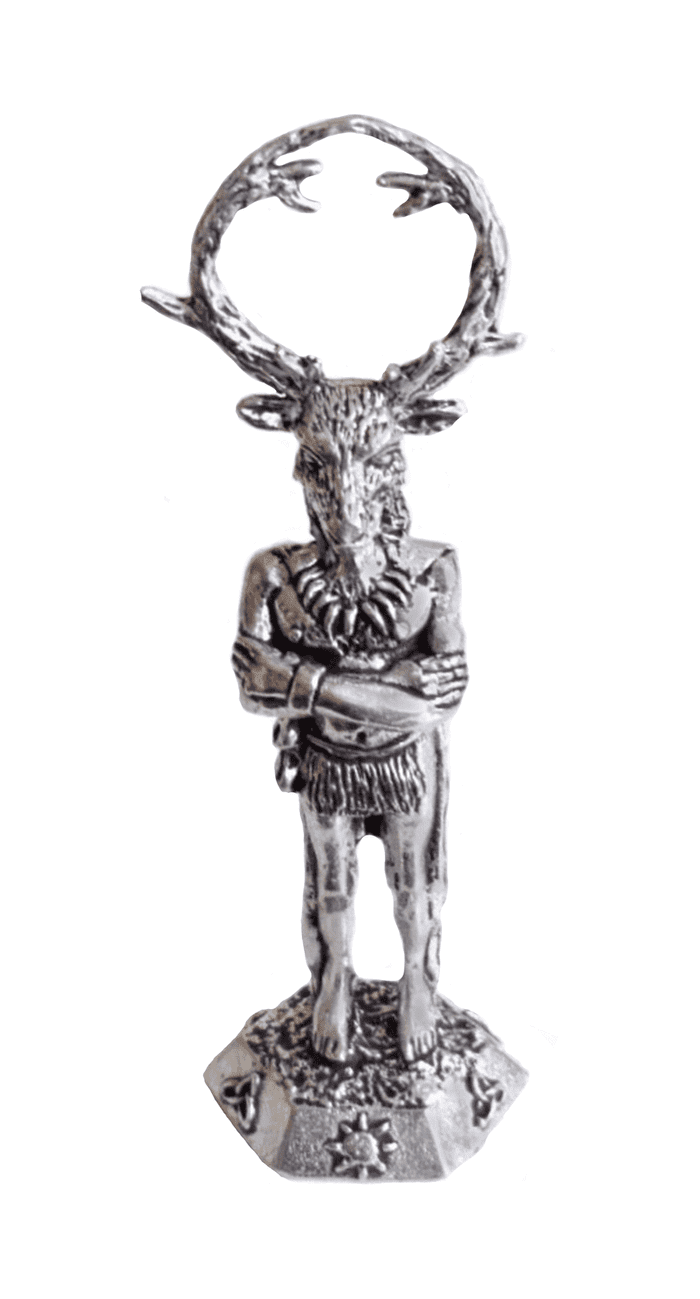 Herne the Hunter Solid Pewter Ornament - Hand Made In Cornwall