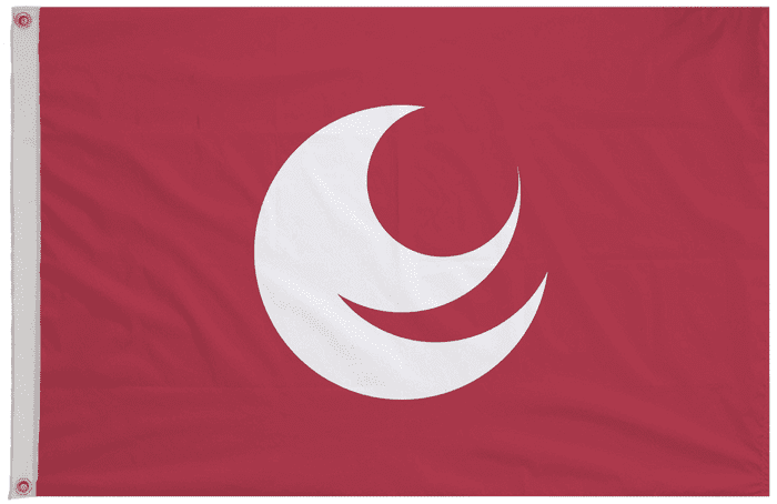 Hiroshima Prefecture Japan Flag with Eyelets